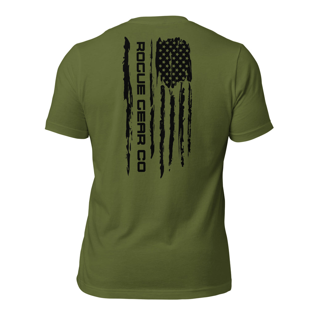 distressed flag t shirt